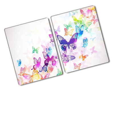 Chopping board Colorful butterflies