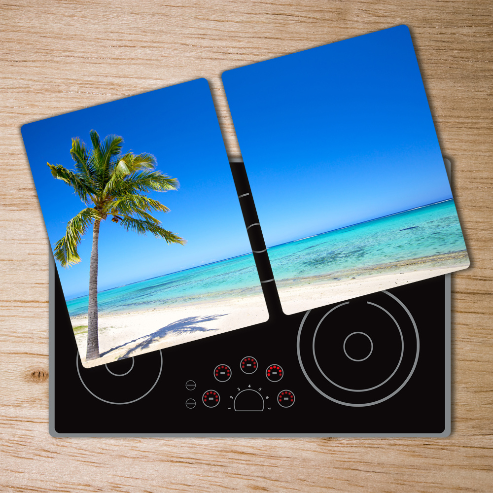 Chopping board Tropical beach