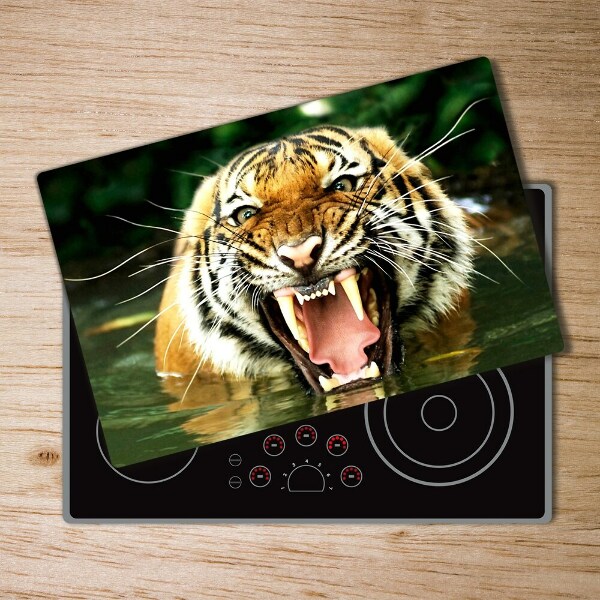 Chopping board Roaring tiger