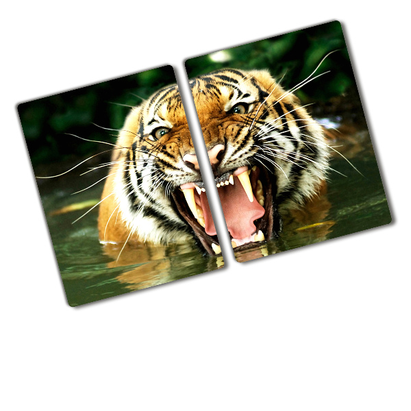 Chopping board Roaring tiger