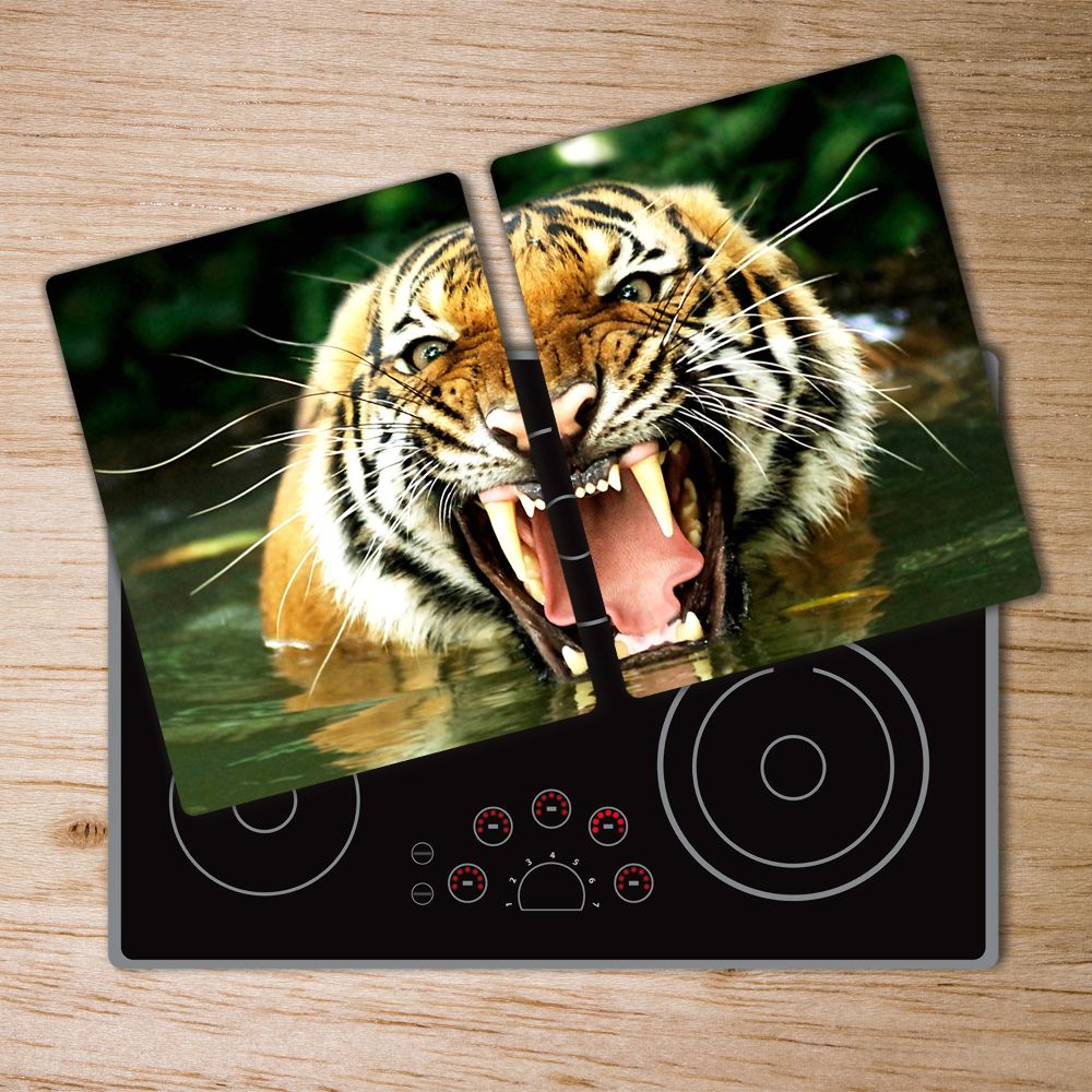 Chopping board Roaring tiger