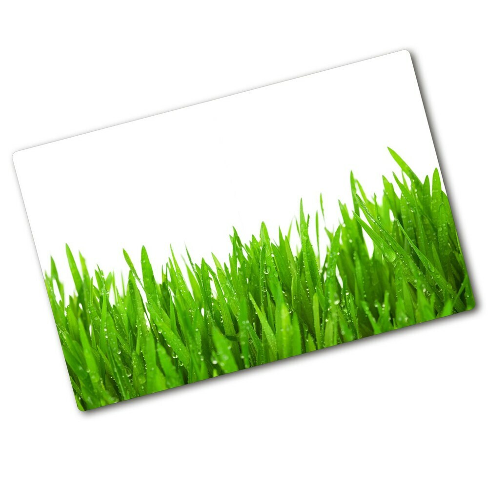 Chopping board glass Grass