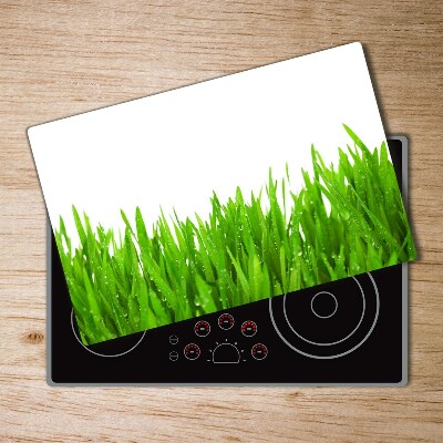 Chopping board glass Grass