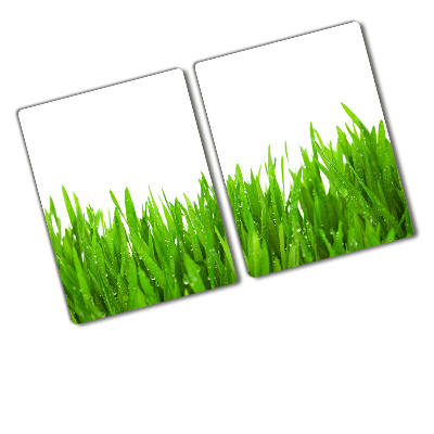 Chopping board glass Grass