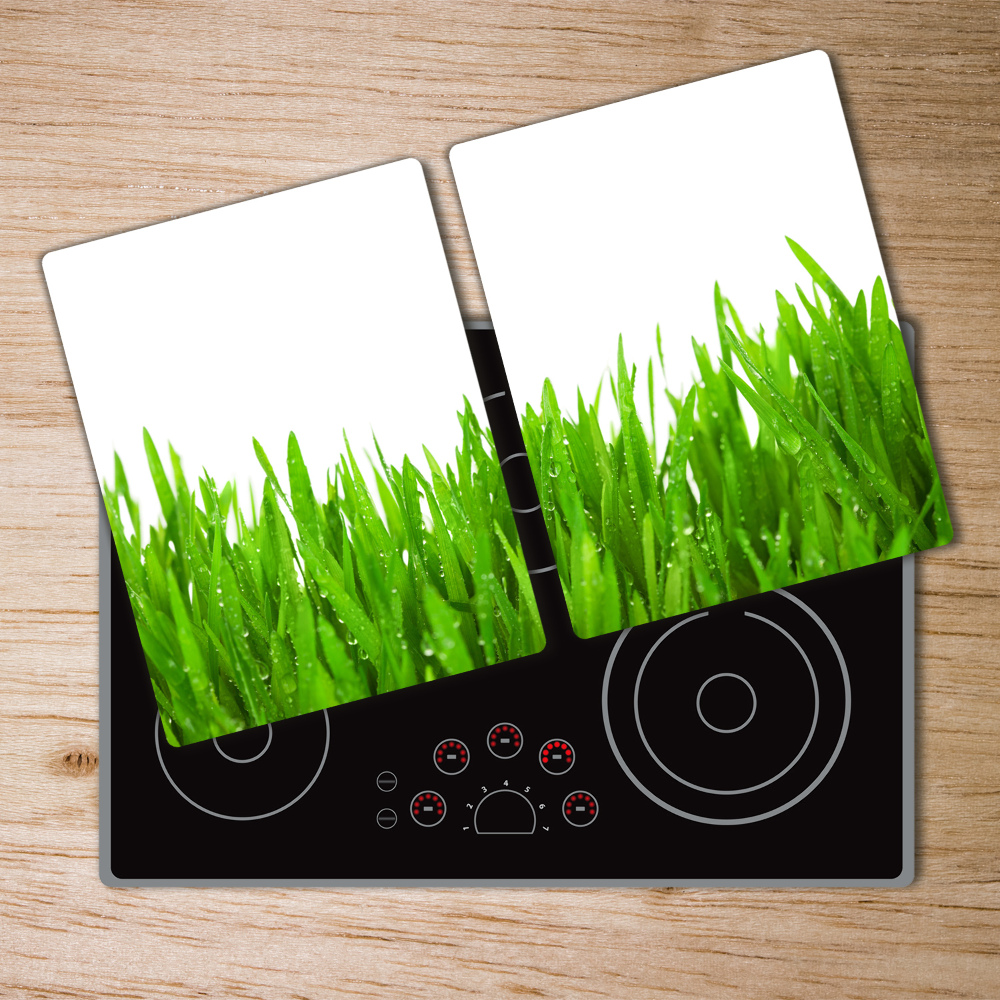 Chopping board glass Grass