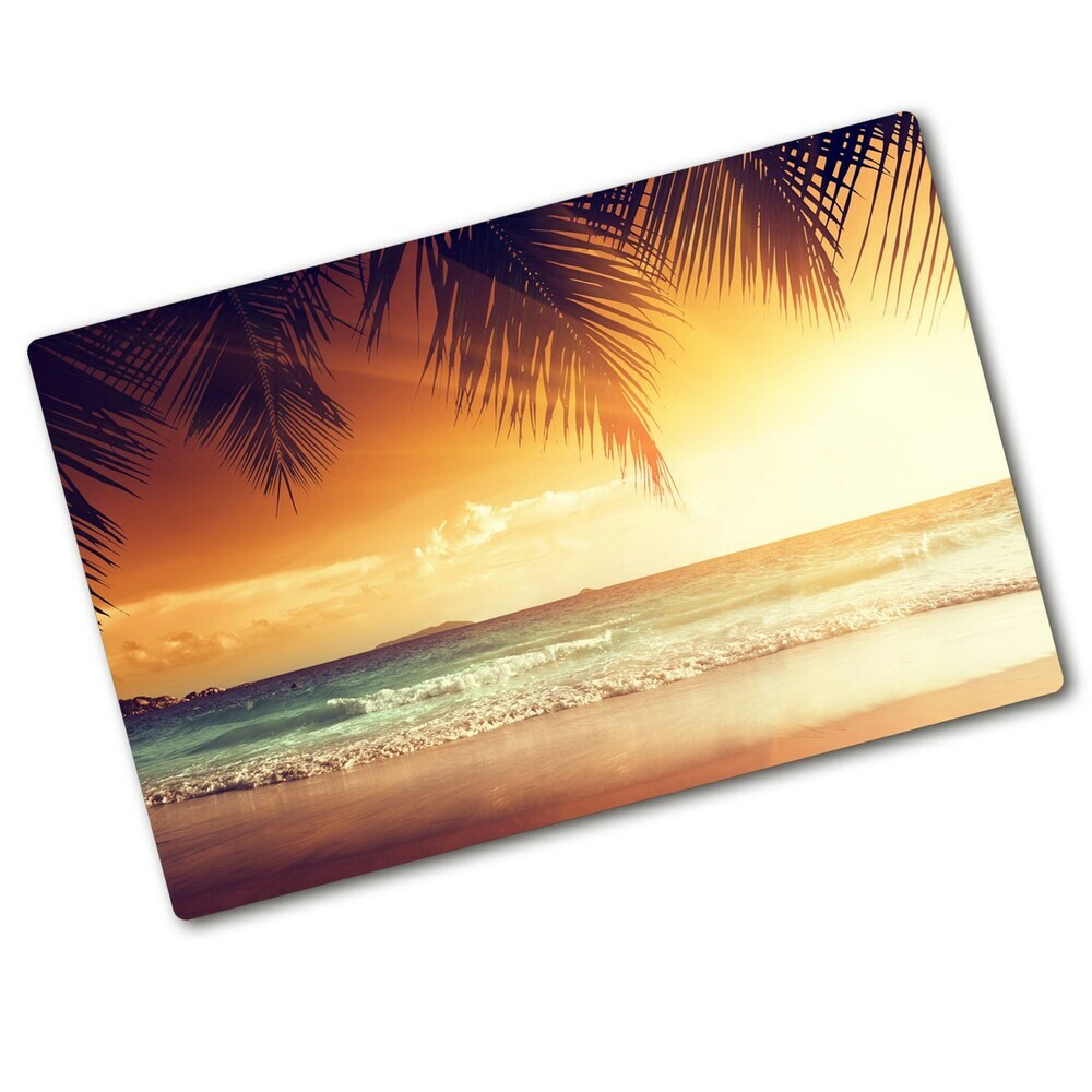 Chopping board Tropical beach