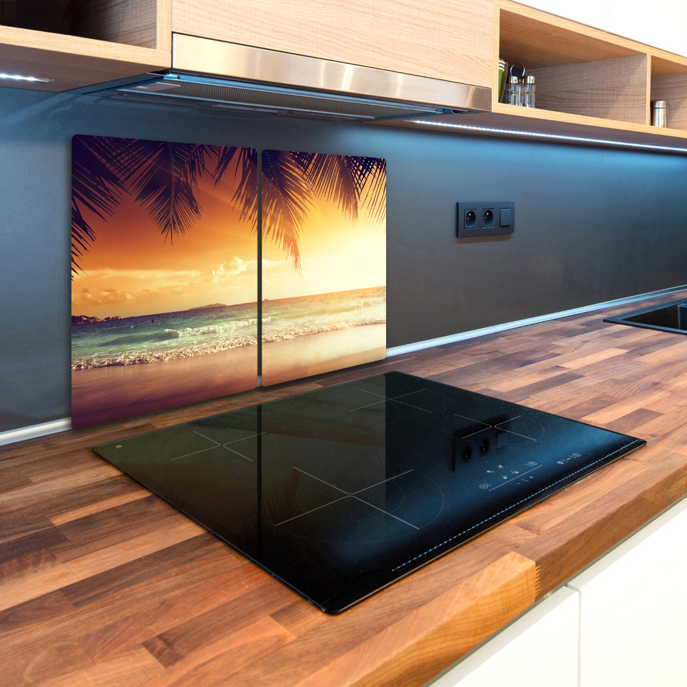 Chopping board Tropical beach