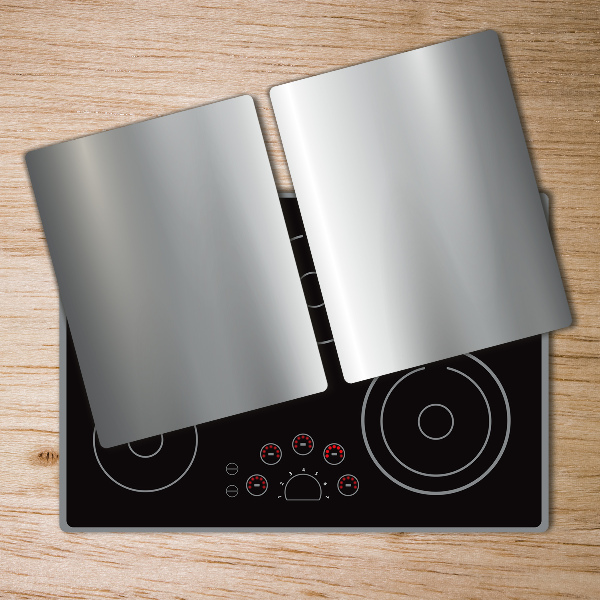 Cutting board Metal background