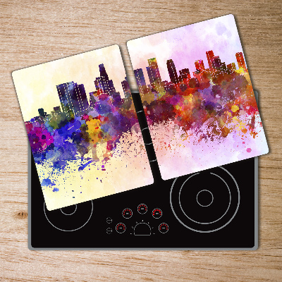 Cutting board Los Angeles colors