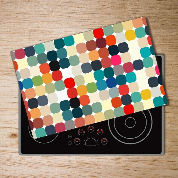 Chopping board Geometric background