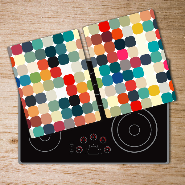 Chopping board Geometric background