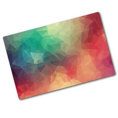 Cutting board Geometric background