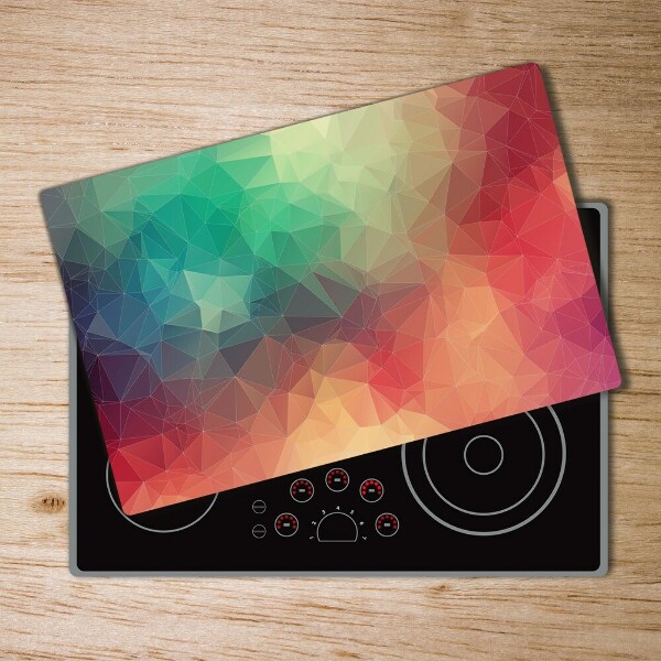 Cutting board Geometric background