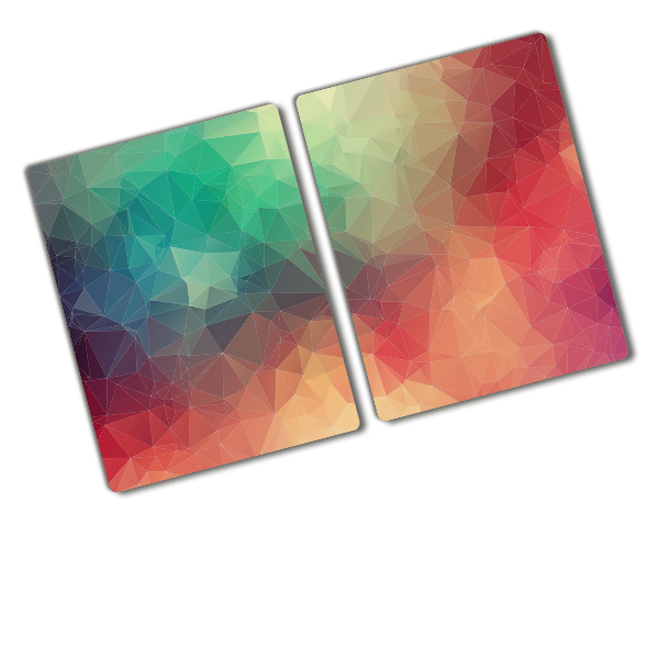 Cutting board Geometric background