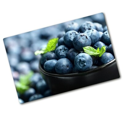 Glass chopping board Berries