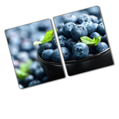 Glass chopping board Berries