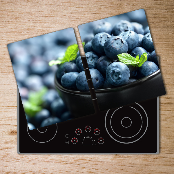 Glass chopping board Berries