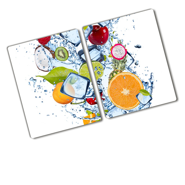 Chopping board Fruit and ice