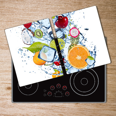 Chopping board Fruit and ice