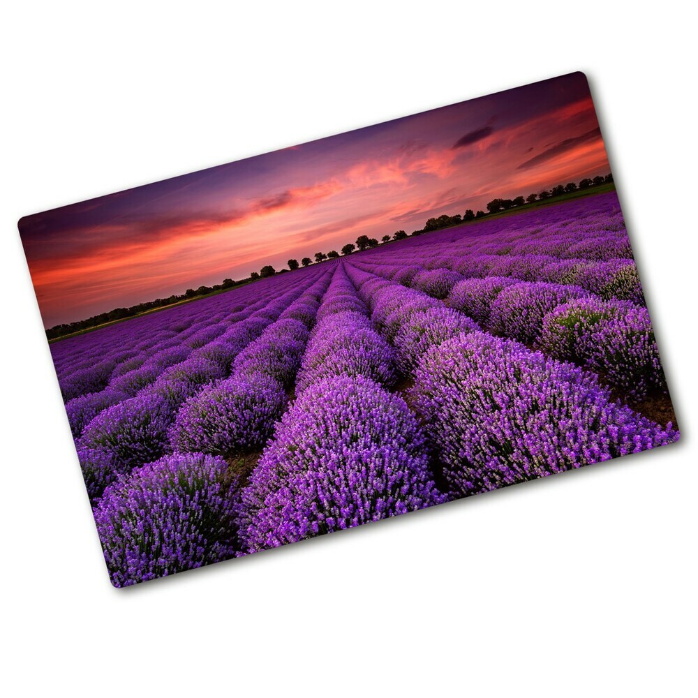 Chopping board Lavender field