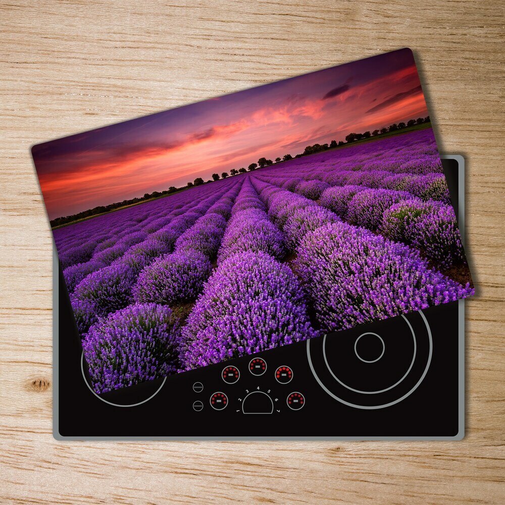 Chopping board Lavender field