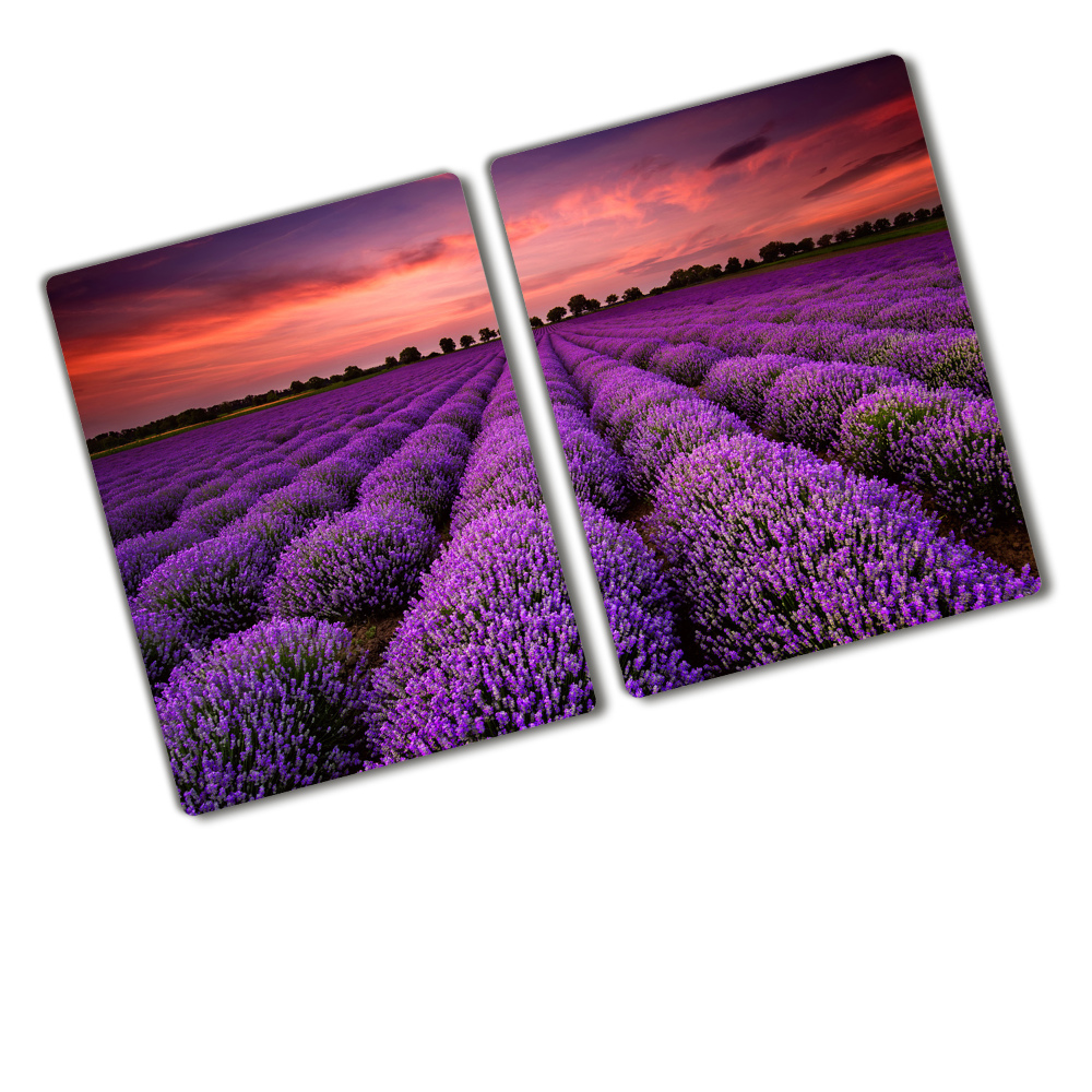 Chopping board Lavender field