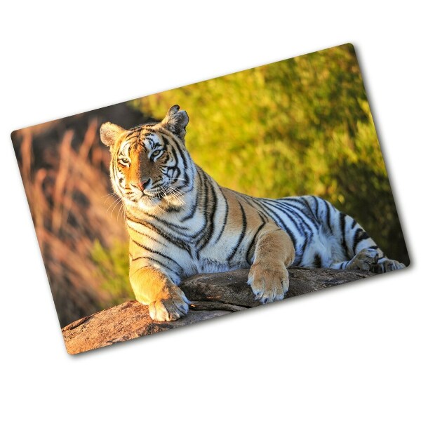 Cutting board Portrait of a tiger