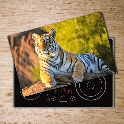 Cutting board Portrait of a tiger