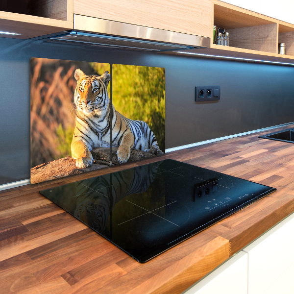 Cutting board Portrait of a tiger