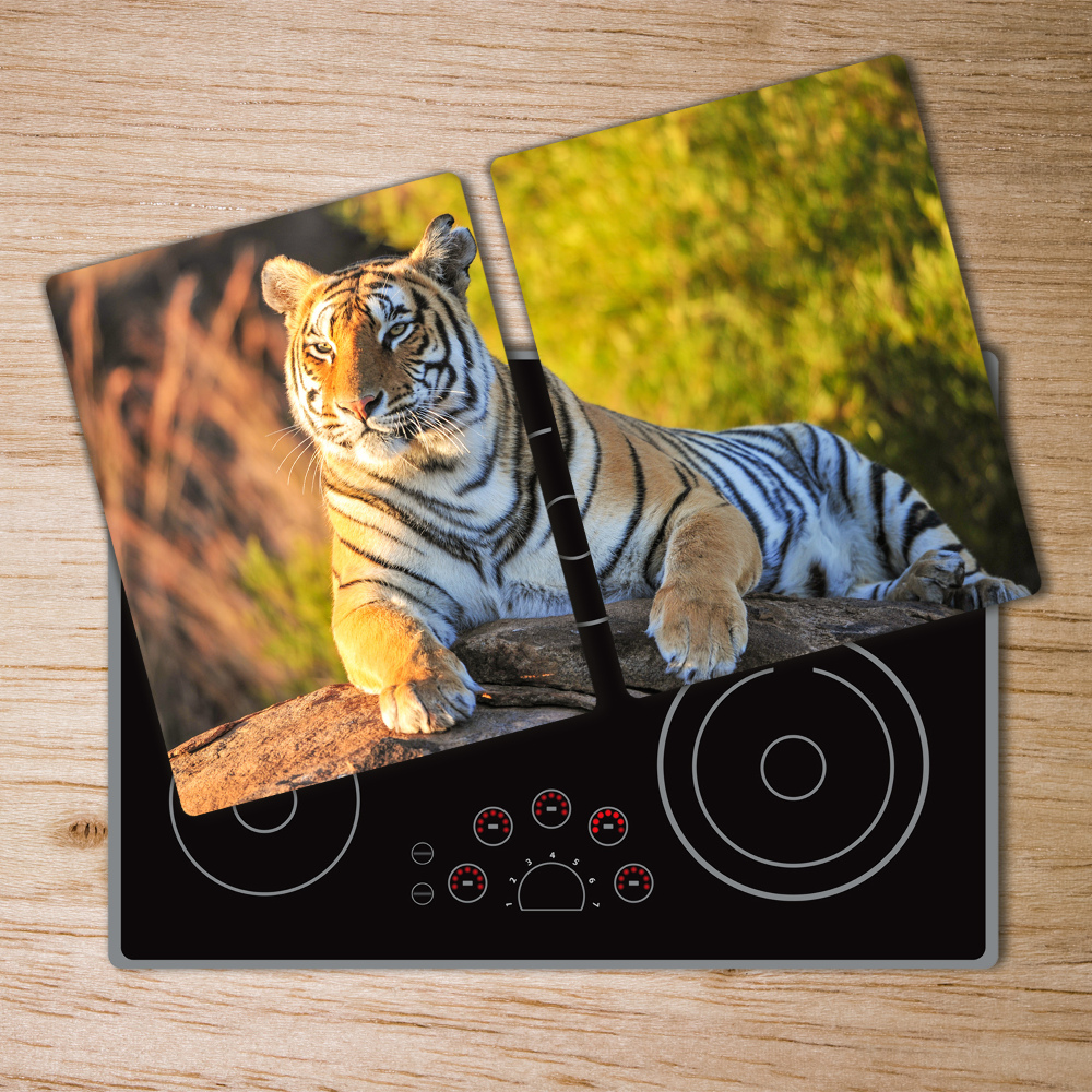 Cutting board Portrait of a tiger