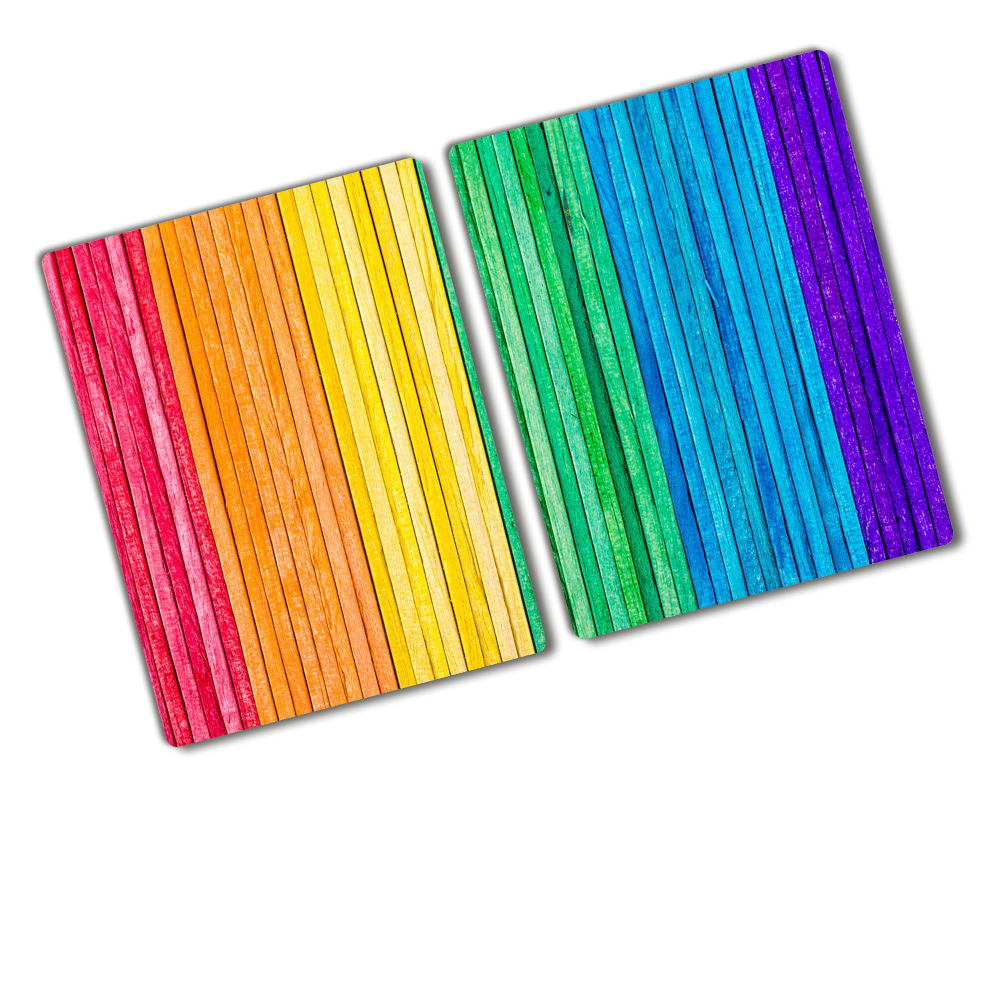 Chopping board Colorful stripes