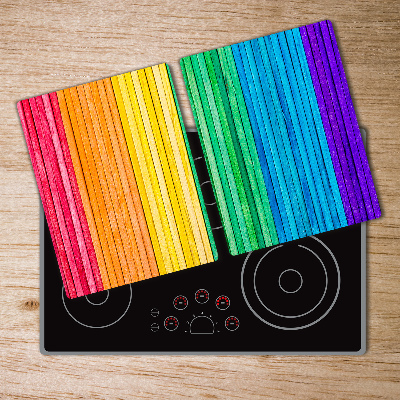 Chopping board Colorful stripes