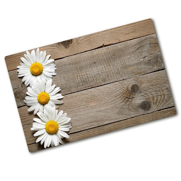 Chopping board Daisy wood