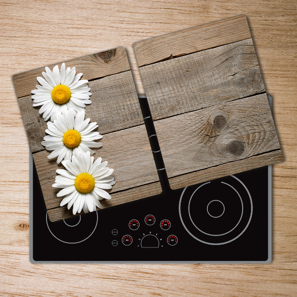 Chopping board Daisy wood