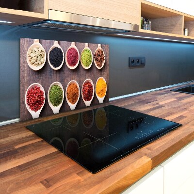 Chopping board Colorful spices