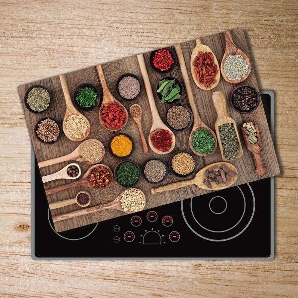 Chopping board Spices and herbs