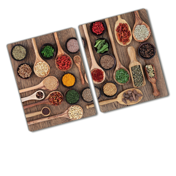 Chopping board Spices and herbs