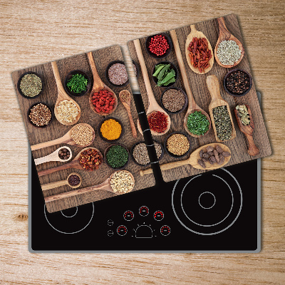 Chopping board Spices and herbs