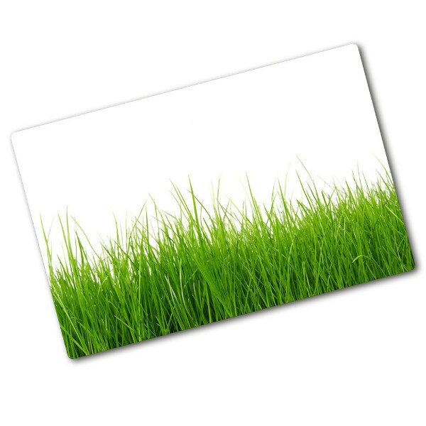 Chopping board glass Grass