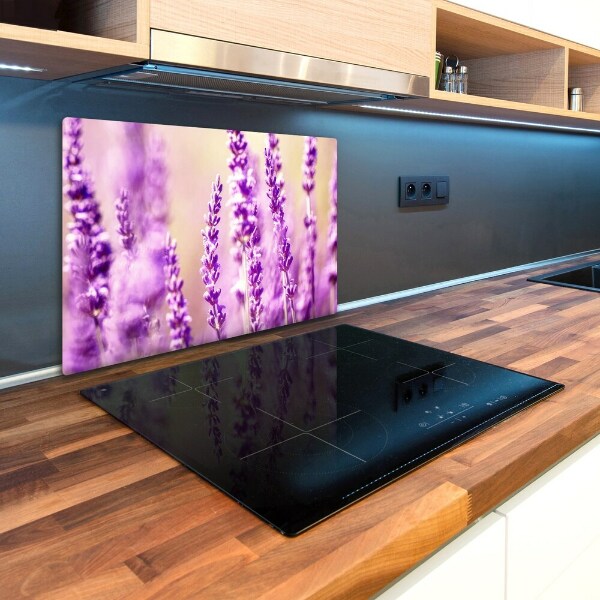 Chopping board glass Lavender