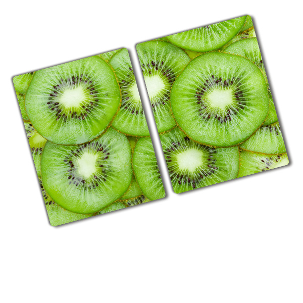 Chopping board glass Kiwi