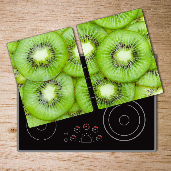 Chopping board glass Kiwi