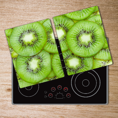 Chopping board glass Kiwi