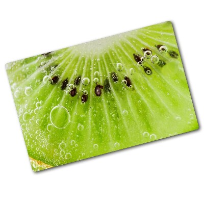 Chopping board glass Kiwi