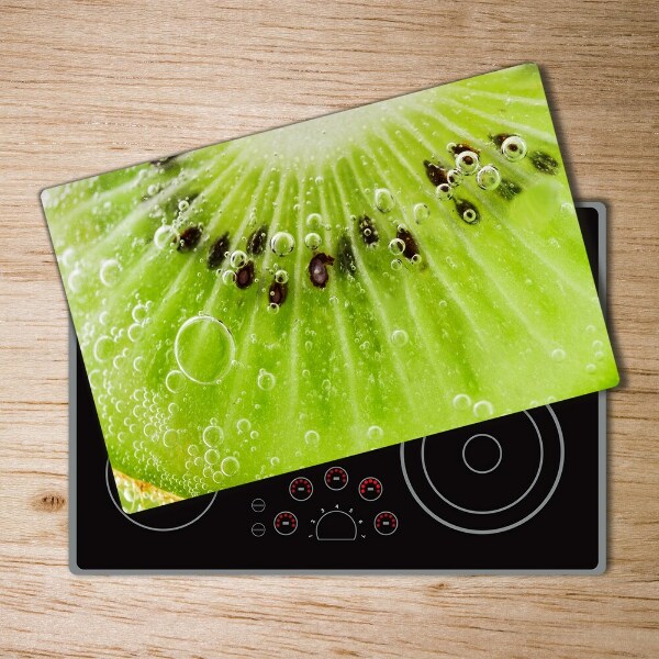 Chopping board glass Kiwi