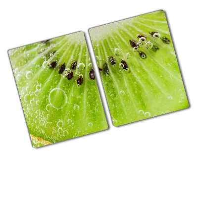 Chopping board glass Kiwi