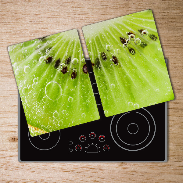 Chopping board glass Kiwi