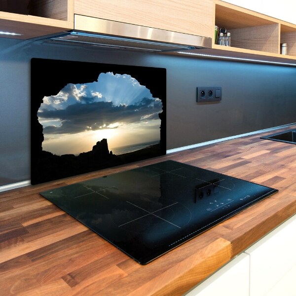 Chopping board Sunset