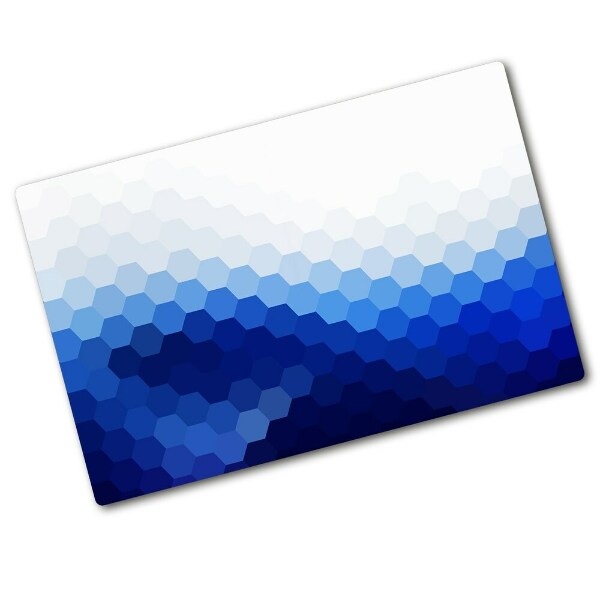 Chopping board glass Cube background