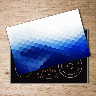 Chopping board glass Cube background